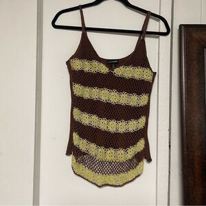 Pacific heights Crochet tank top
